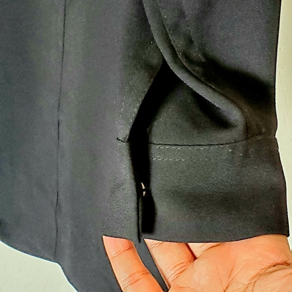 MADEWELL Director Shift Dress in Black - Picture 6 of 6